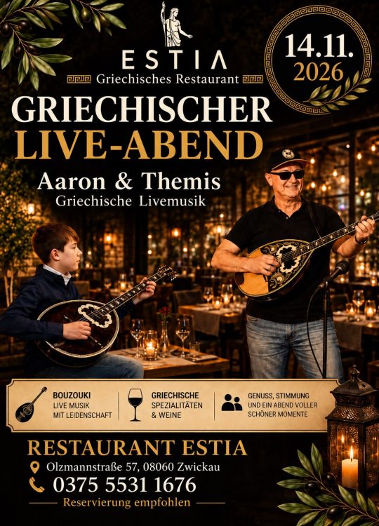 Estia - 14.11.2026 - live Abend
